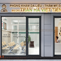 Thiết kế nội thất phòng khám da liễu BS TIẾN TRÀ VINH 